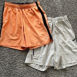 LIKE NEW Eddie Bauer and Aoasics Running Shorts